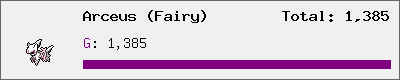 Arceus (Fairy) stats