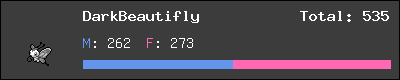 DarkBeautifly stats