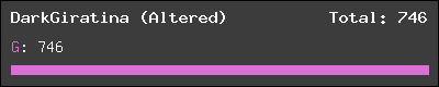DarkGiratina (Altered) stats