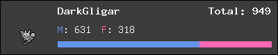DarkGligar stats