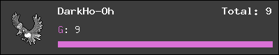 DarkHo-Oh stats
