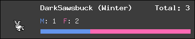 DarkSawsbuck (Winter) stats