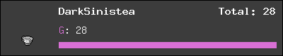 DarkSinistea stats