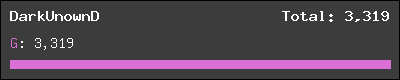 DarkUnownD stats