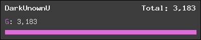 DarkUnownU stats