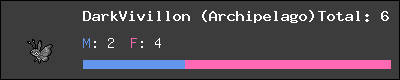 DarkVivillon (Archipelago) stats