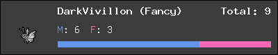 DarkVivillon (Fancy) stats