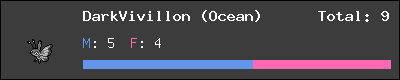 DarkVivillon (Ocean) stats