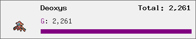 Deoxys stats