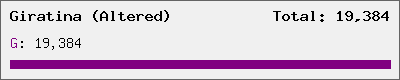 Giratina (Altered) stats