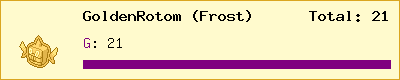 GoldenRotom (Frost) stats