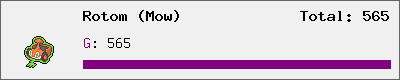 Rotom (Mow) stats