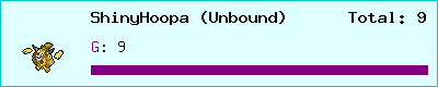 ShinyHoopa (Unbound) stats