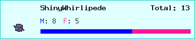 ShinyWhirlipede stats