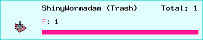 ShinyWormadam (Trash) stats