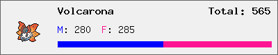 Volcarona stats
