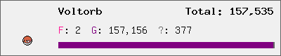 Voltorb stats